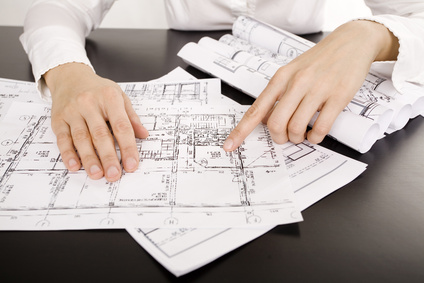 建築設計士と建築設計業務のイメージ